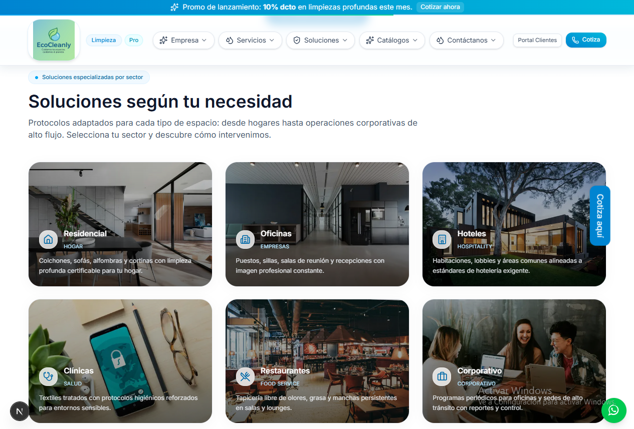 Proyecto 1 – Rubro Limpieza 3