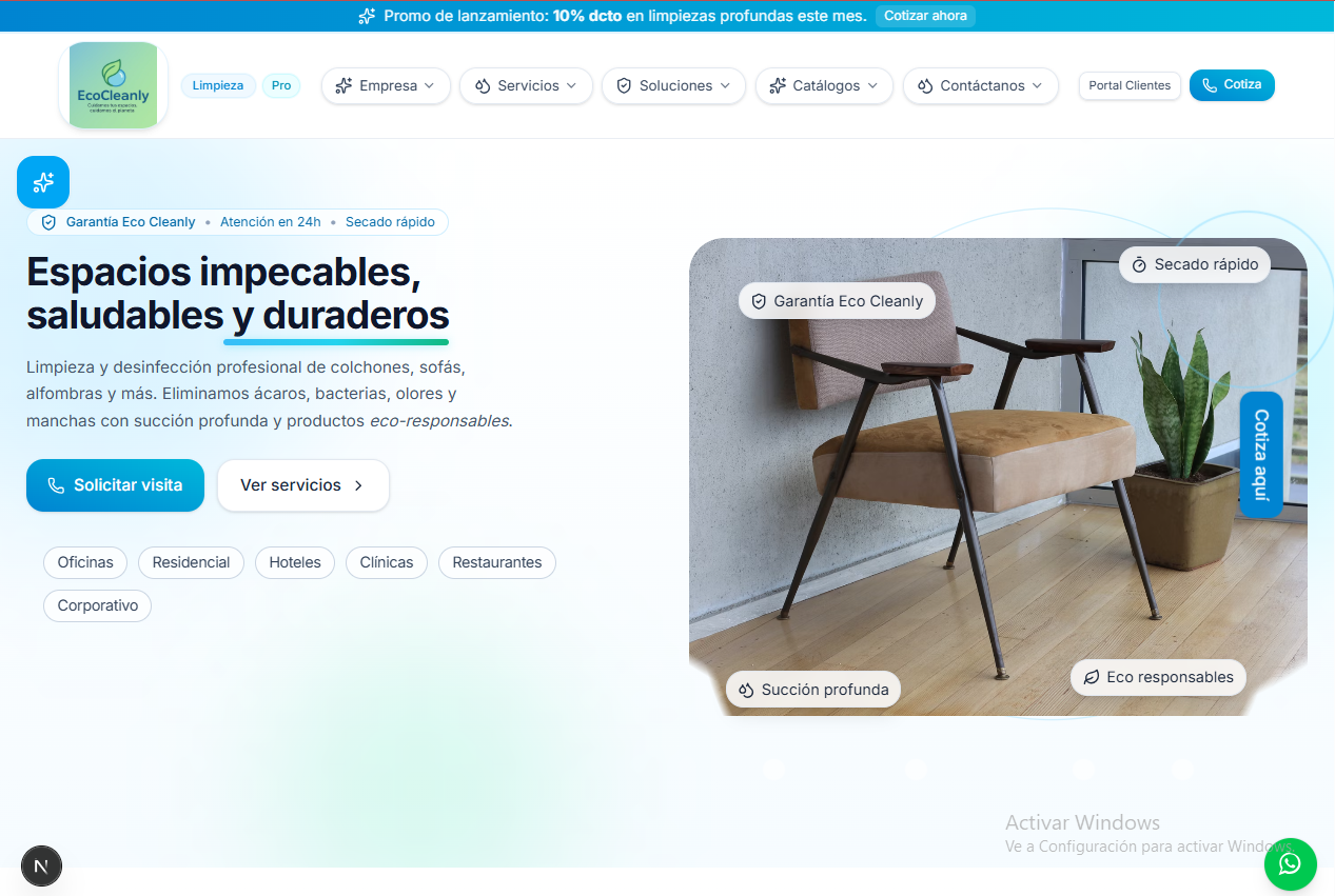 Proyecto 1 – Rubro Limpieza