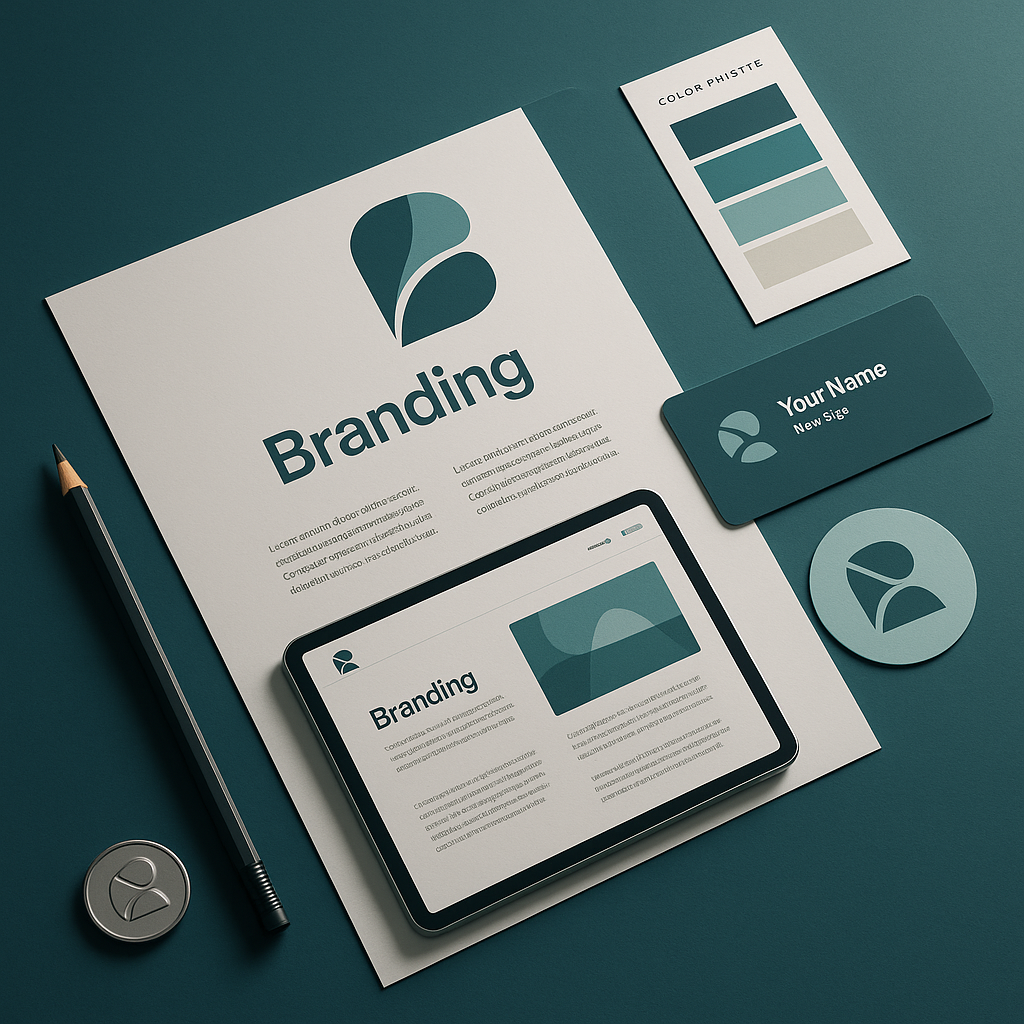 Sistema de branding digital para productos y sitios web